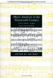 Music analysis in the nineteenth century