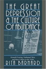 The Great Depression and the culture of abundance