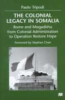 The colonial legacy in Somalia