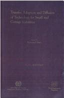 Transfer, adoption, and diffusion of technology for small and cottage industries