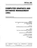 Computer graphics and database management, 1991