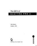 The ABC's of Quattro pro 2