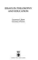 Essays in philosophy and education