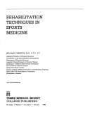 Rehabilitation techniques in sports medicine