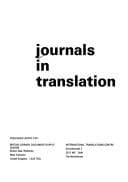 Journals in translation