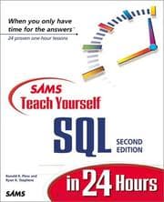 Sams teach yourself SQL in 24 hours