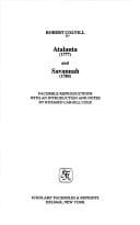 Atalanta (1777) ; and, Savannah (1780)