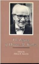 The Legacy of Horace M. Kallen