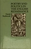 Poetry and politics in the English Renaissance
