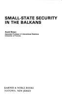 Small-state security in the Balkans