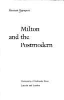 Milton and the postmodern
