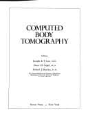 Computed body tomography