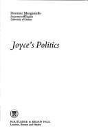 Joyce's politics