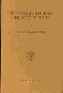 Manners in the Homeric epic