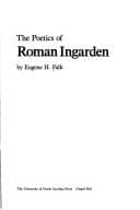 The poetics of Roman Ingarden