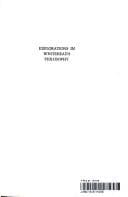 Explorations in Whitehead's philosophy