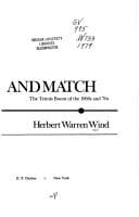 Game, set, and match