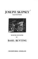 Selected poems [of] Joseph Skipsey