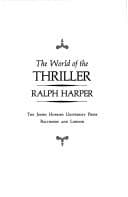 The world of the thriller
