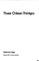 Three Chilean thinkers