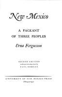 New Mexico, a pageant of three peoples