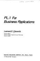 PL/I for business applications