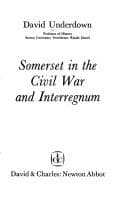 Somerset in the Civil War and Interregnum