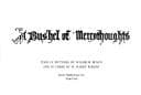 A bushel of merrythoughts