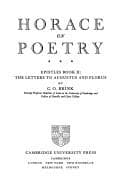 Horace on poetry
