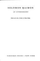 Solomon Maimon, an autobiography