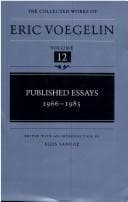 The collected works of Eric Voegelin