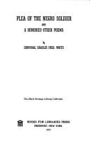 Plea of the Negro soldier