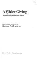 A Wider giving