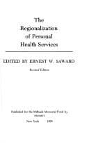 The Regionalization of personal health services
