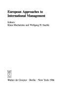 European approaches to international management