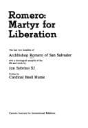 Romero: martyr for liberation