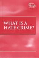 What is a hate crime?
