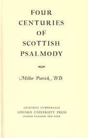 Four centuries of Scottish psalmody