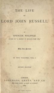 The life of Lord John Russell