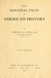 The essential facts of American history