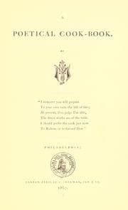 A poetical cook-book