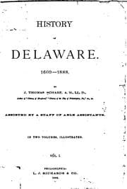 History of Delaware, 1609-1888