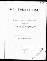 Our forest home