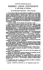 Recollections of Robert Louis Stevenson in the Pacific
