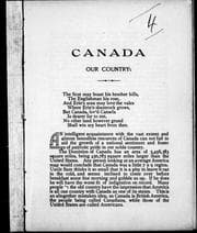 A trip to the old country ; Canada, our country
