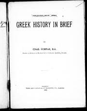 Greek history in brief