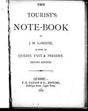 Tourist's note-book