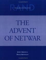 The advent of netwar