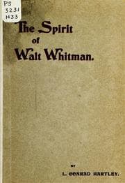 The spirit of Walt Whitman