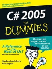 C♯ 2005 for dummies
